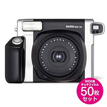 富士フイルム - FUJIFILM instax WIDE 300 チェキワイド Amazon | チェキワイド instax WIDE 300 本体 ＆ ワイドフィルム